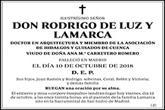 Rodrigo de Luz y Lamarca